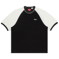 Supreme Terry Raglan Short-Sleeve Top "Black"