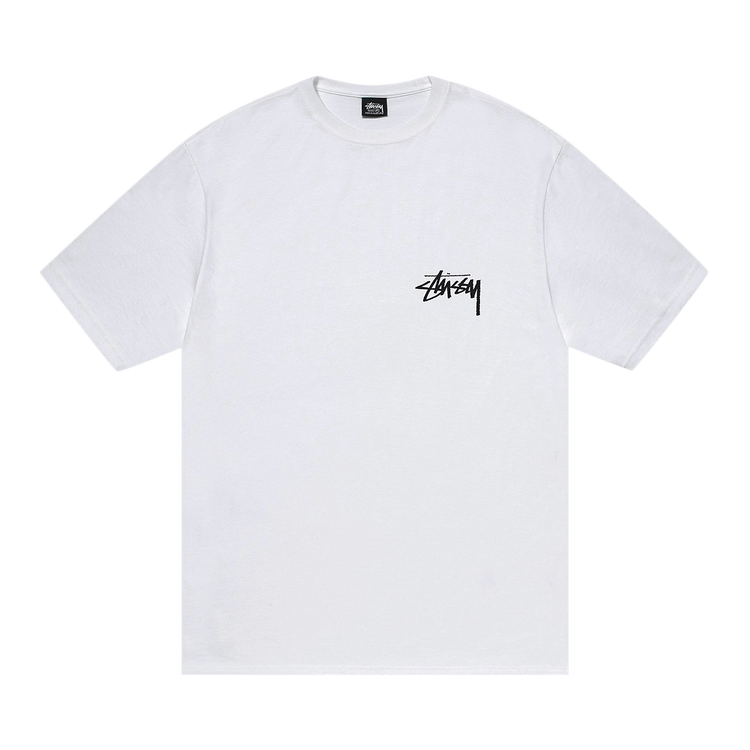 Stussy Diced Out Tee "White"