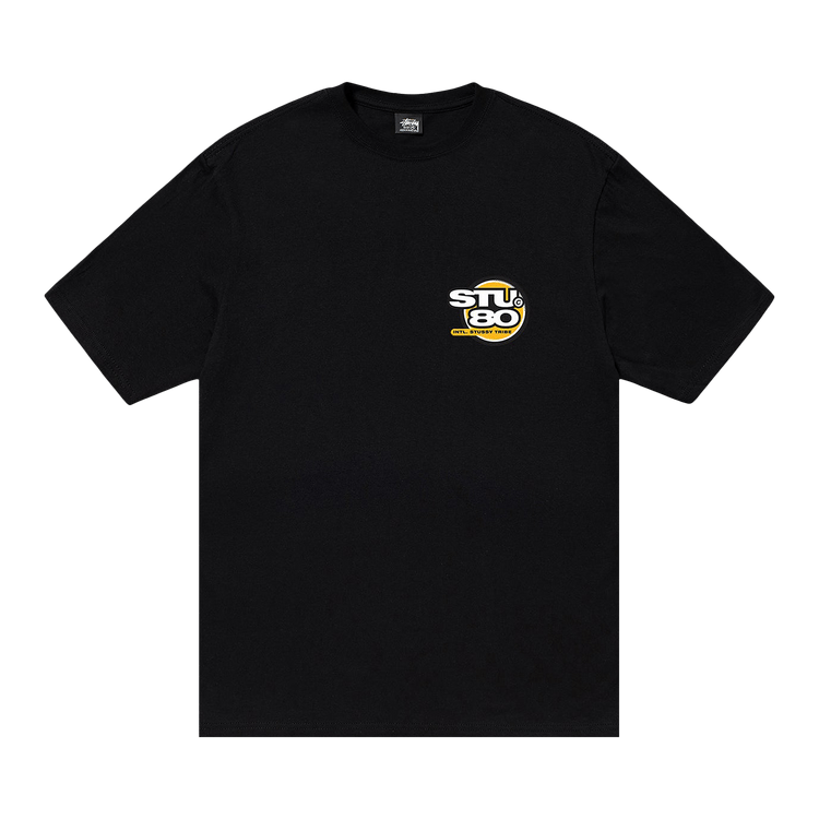 Stussy Hot 80 Tee "Black"