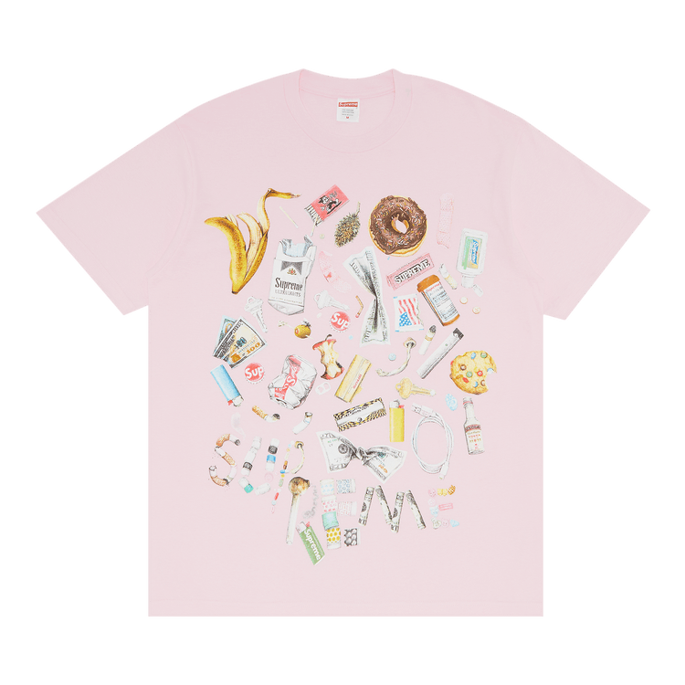 Supreme Trash Tee "Light Pink"