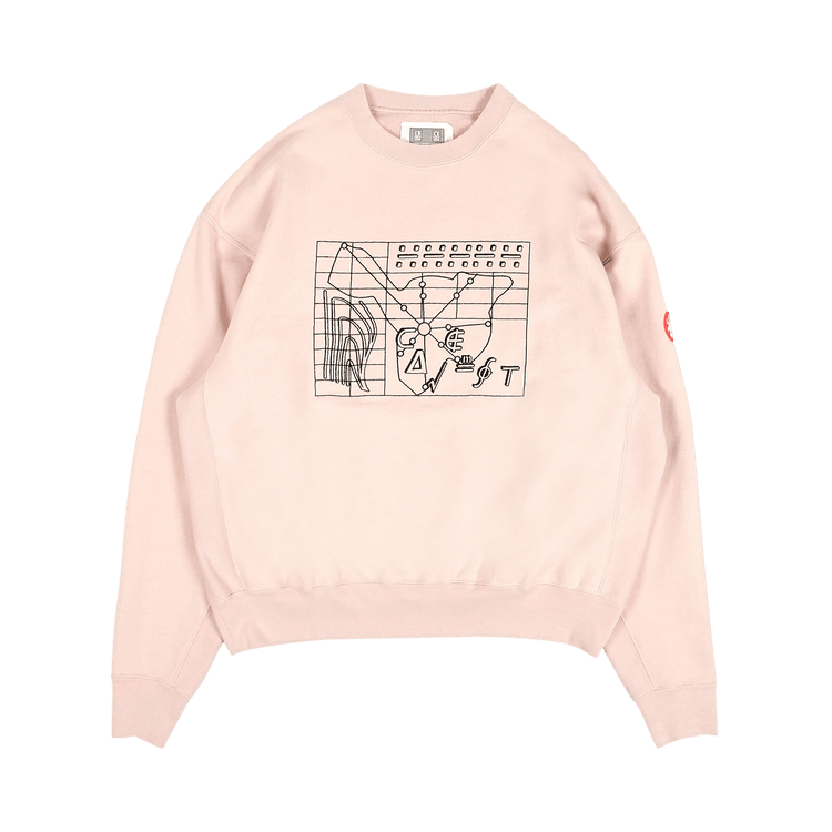 Cav Empt Not Element Crewneck Sweatshirt "Pink"