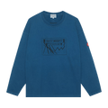 Cav Empt Overdye Desert Heavy Long-Sleeve T-Shirt "Navy"