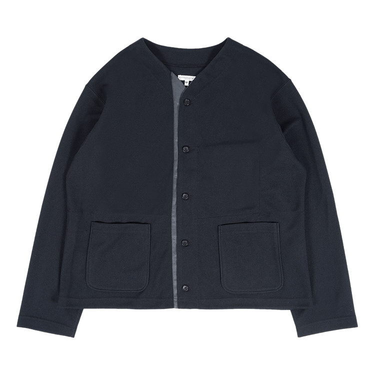 Engineered Garments Poly Knit Cardigan "Navy"