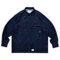 WTAPS CBW Long-Sleeve Overshirt "Indigo"