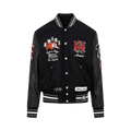 Amiri Vintage Patch Varsity Bomber Jacket "Black"