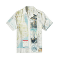 Bode New York City Map Short-Sleeve Shirt "Multicolor"