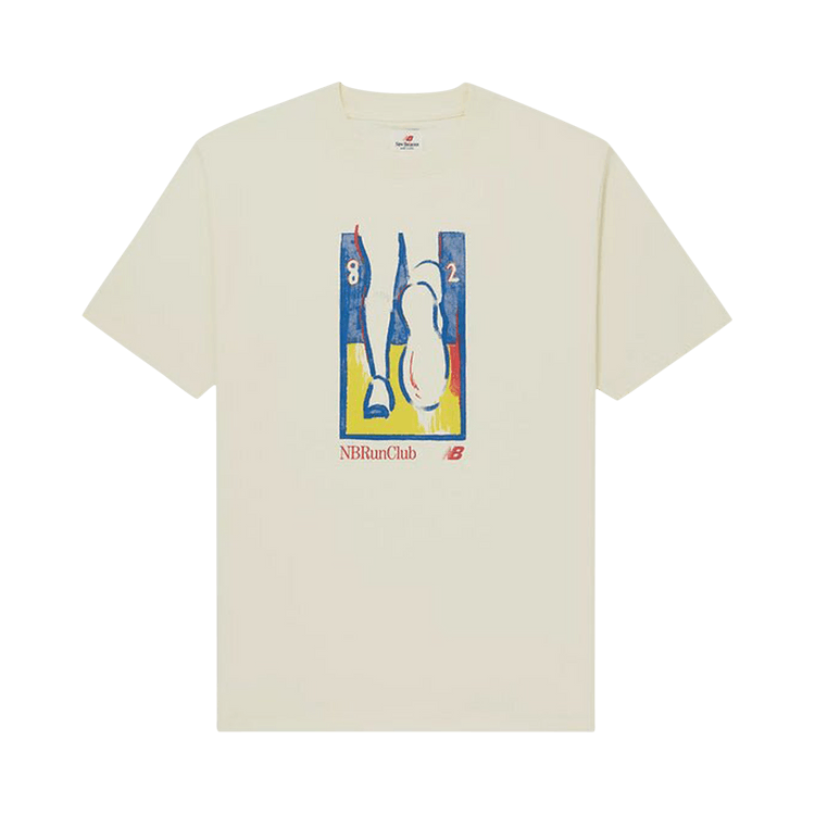 New Balance Run Club Tee "Beige"