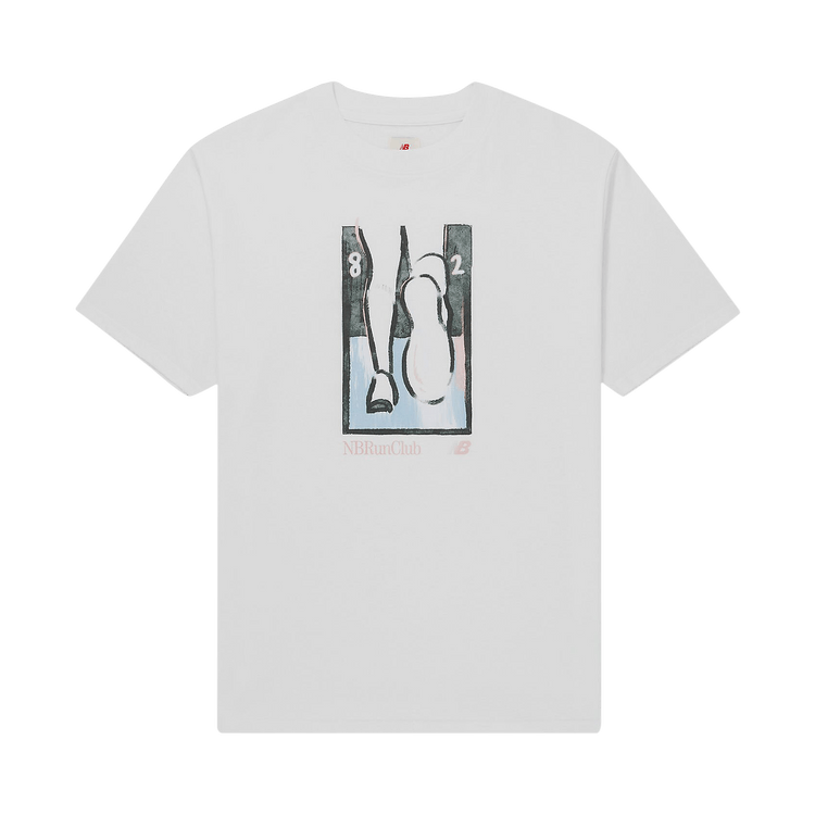 New Balance Run Club Tee "White"