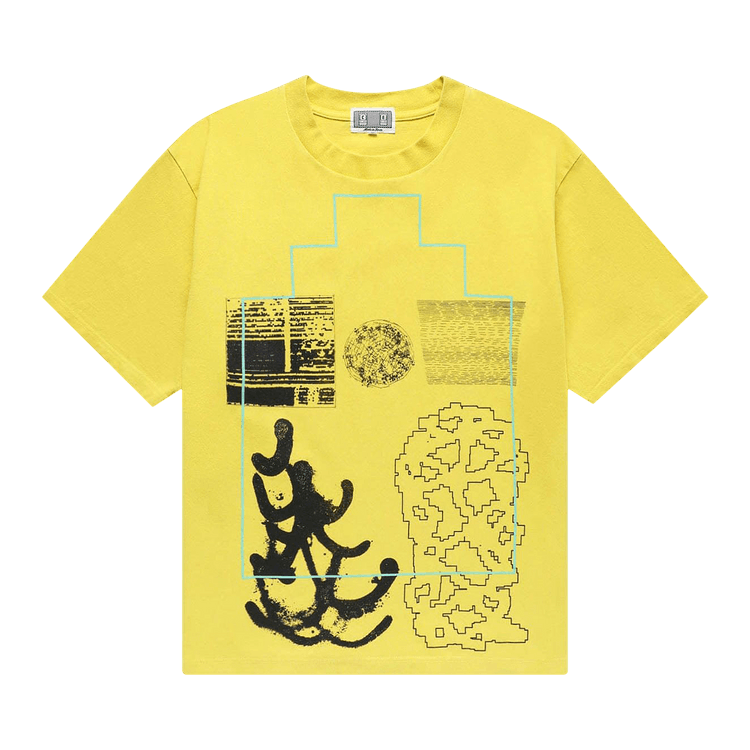 Cav Empt Overdye FK Sheet9 Tee "Yellow"