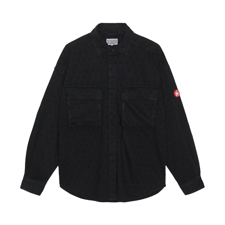 Cav Empt Overdye Maj Dam Shirt "Black"