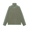 Cav Empt Mesh Turtleneck Long-Sleeve Tee "Green"