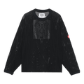 Cav Empt Mesh Raglan Long-Sleeve Tee "Black"