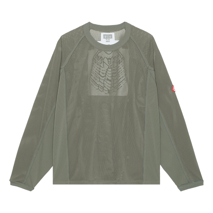 Cav Empt Mesh Raglan Long-Sleeve Tee "Green"