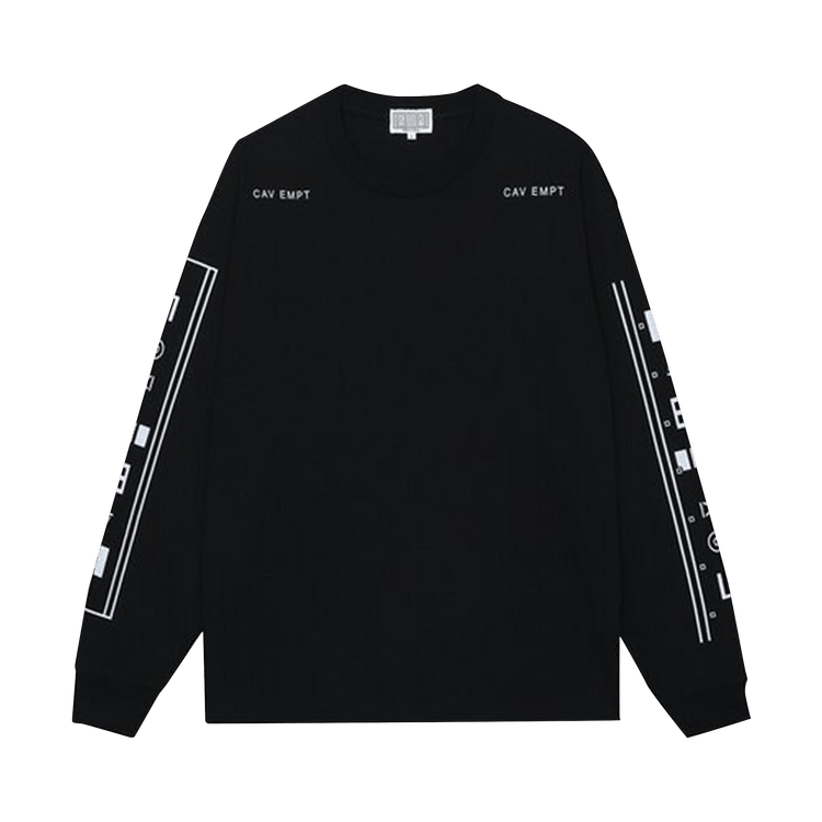 Cav Empt Mathematical Long-Sleeve Tee "Black"