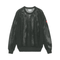 Cav Empt Side Rib Loose Net Knit "Charcoal"