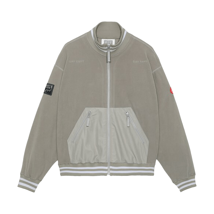 Cav Empt Fleece Zip Up Jacket "Grey"