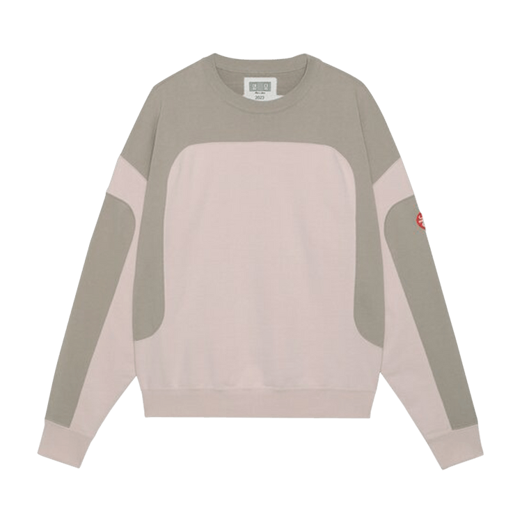 Cav Empt Curved Switch Crewneck "Pink"