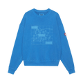Cav Empt Overdye Arrangement Crewneck "Blue"