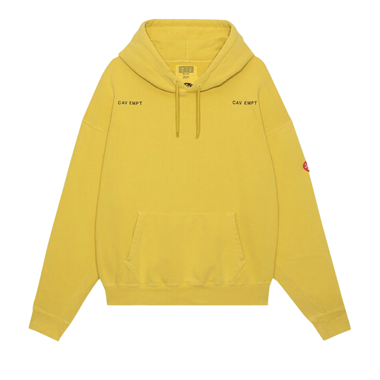 Cav Empt Overdye XXX Hoodie "Yellow"