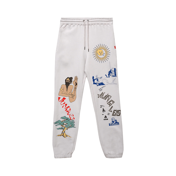 Jungles Run Devil Run Sweatpants "Grey"
