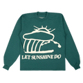 Cactus Plant Flea Market Let Sunshine Do Long-Sleeve T-Shirt "Teal"