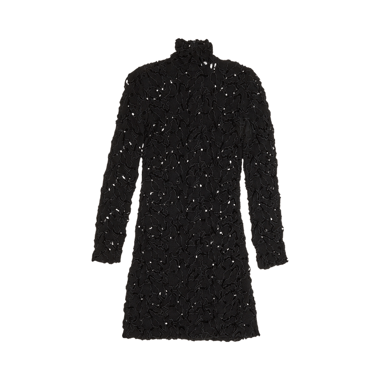 Bottega Veneta Salon 02 Mockneck Dress "Black"