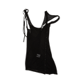 Hyein Seo Strap Knit Top "Black"