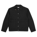 VEERT Virgin Wool Structured Jacket With Removable Pin "Black"