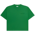 VEERT Handwritten Embroidered T-Shirt "Green"
