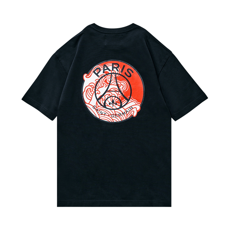 Paris Saint-Germain x EDIFICE Japan TNM T-Shirt "Black/Red"