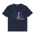 Paris Saint-Germain x Futura T-Shirt "Blue"