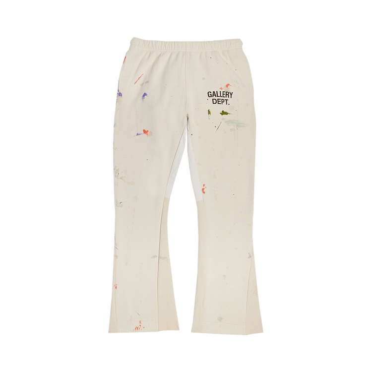 Gallery Dept. GD Painted Flare Sweatpant "White"