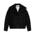 Marni Bonded Wool Jacket "Black"