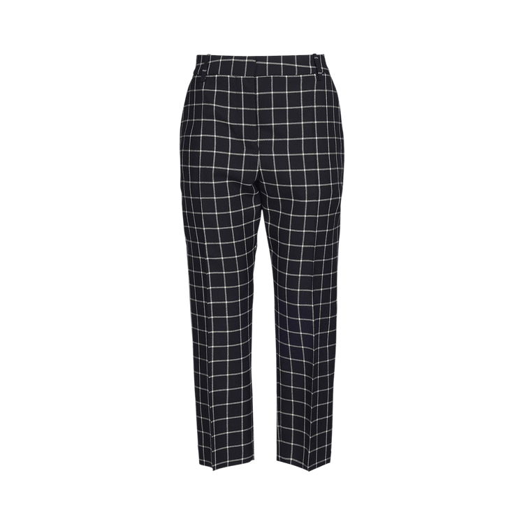 Marni Wool Check Pant "Black"