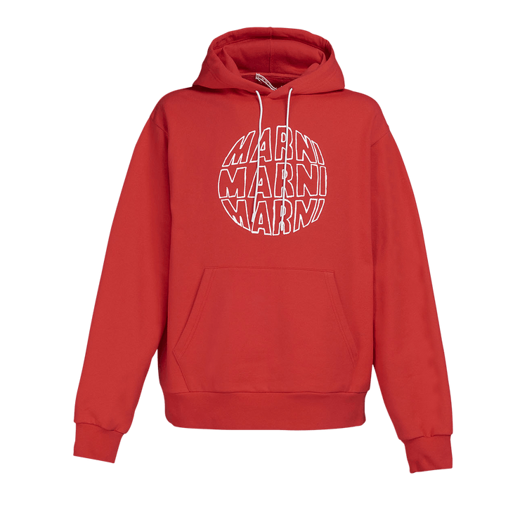 Marni Circular Logo Sweatshirt "Lacquer"