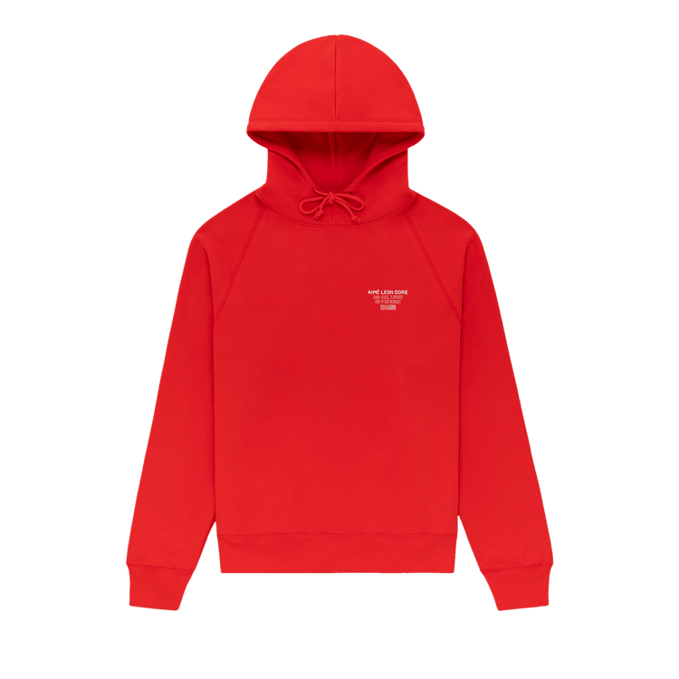 Aimé Leon Dore 38-GS Offshore Hoodie "Red"