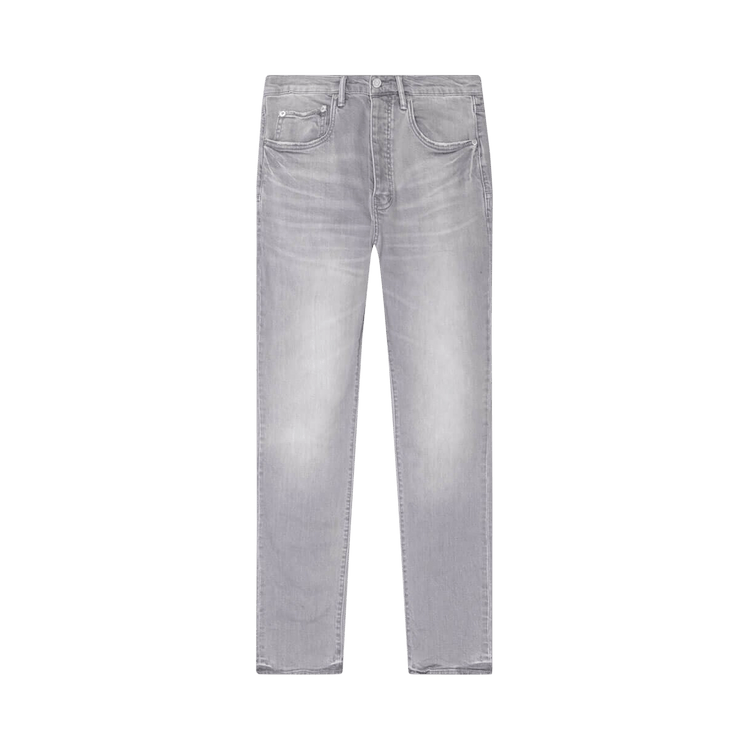 PURPLE BRAND Mid Rise Straight Jean "Faded Grey"