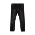 PURPLE BRAND Metallic Jeans "Silver"