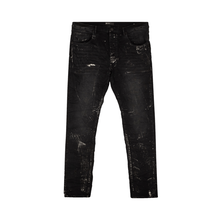 PURPLE BRAND Metallic Jeans "Silver"
