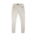 PURPLE BRAND Paint Blowout Denim Pants "White"