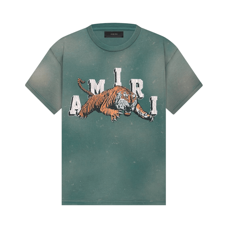 Amiri Vintage Tiger Tee "Green"