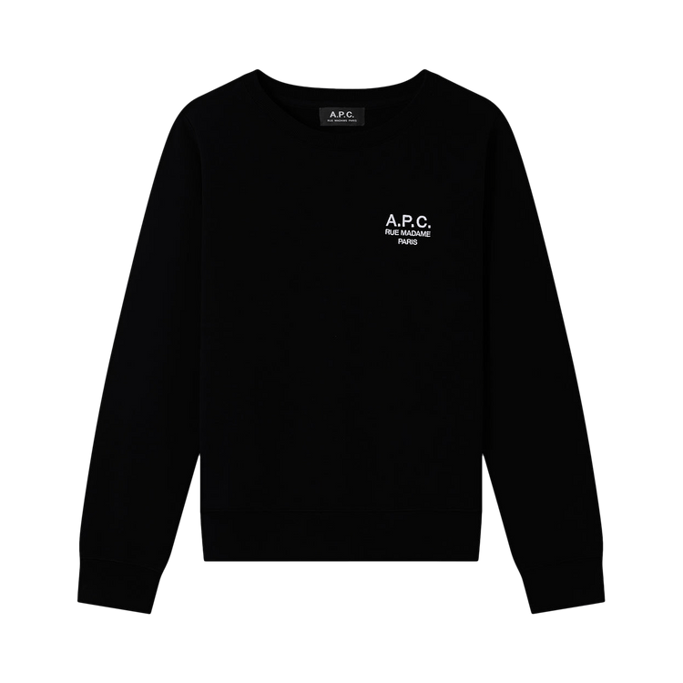 A.P.C. Sweat Rider T-Shirt "Black"