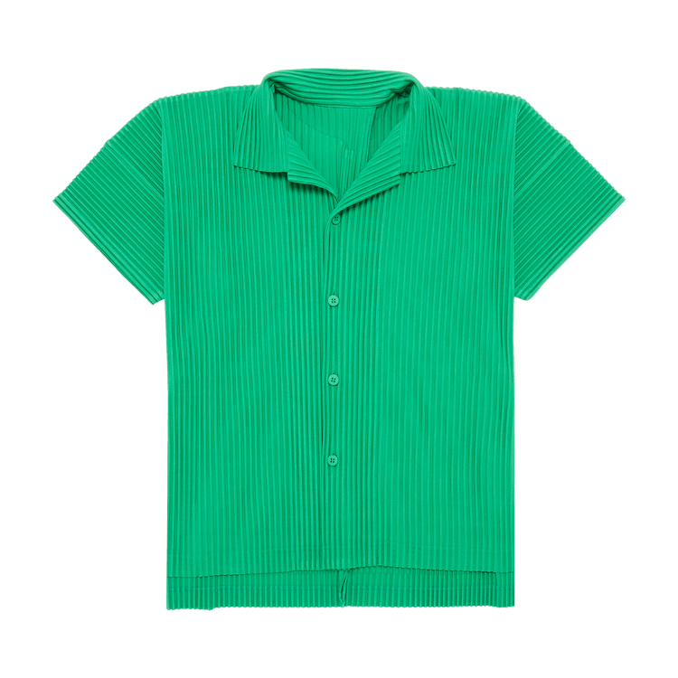 Homme Plissé Issey Miyake MC July Shirt "Emerald"