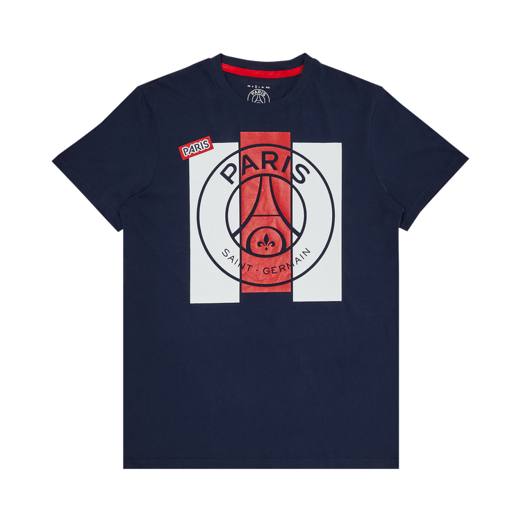 Paris Saint-Germain Core Cool Big Logo T-Shirt "Blue"