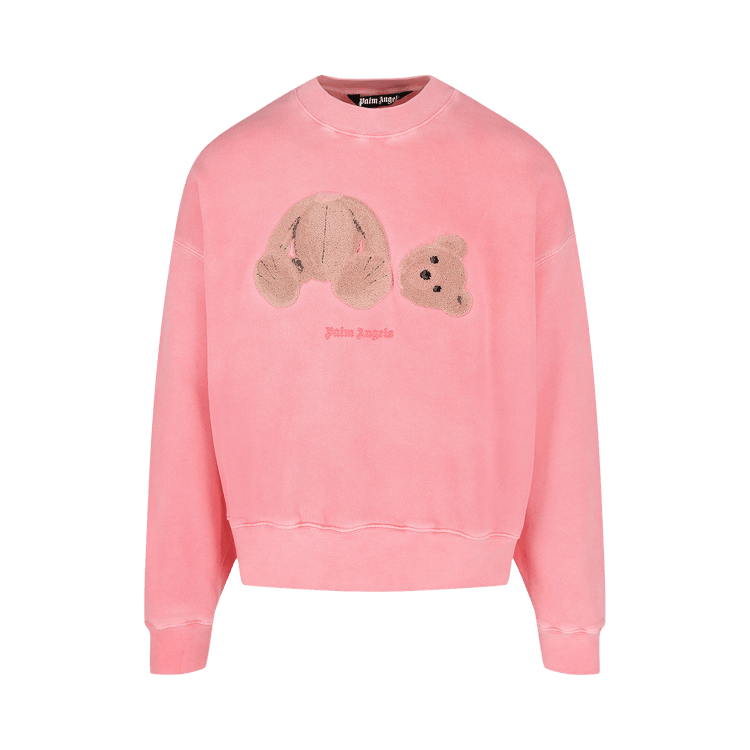 Palm Angels Bear Sweatshirt "Fluorescent Pink"