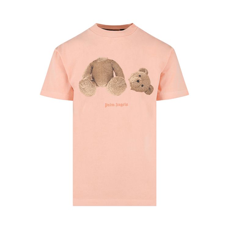 Palm Angels Bear Classic Tee "Salmon Fluorescent"