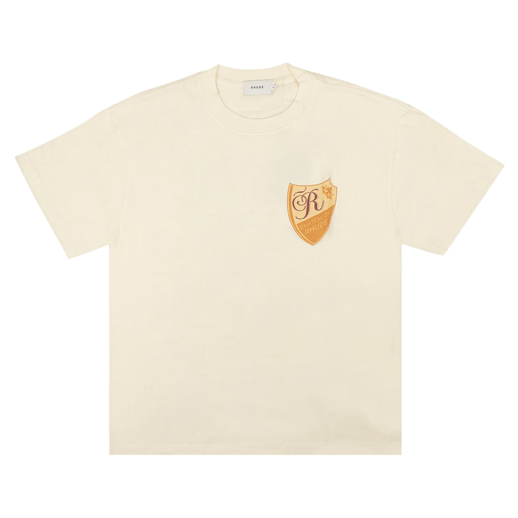 Rhude Vintage Chateau Short-Sleeve T-Shirt "White"