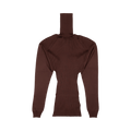 Bottega Veneta Ribbed Turtleneck Sweater "Maroon"