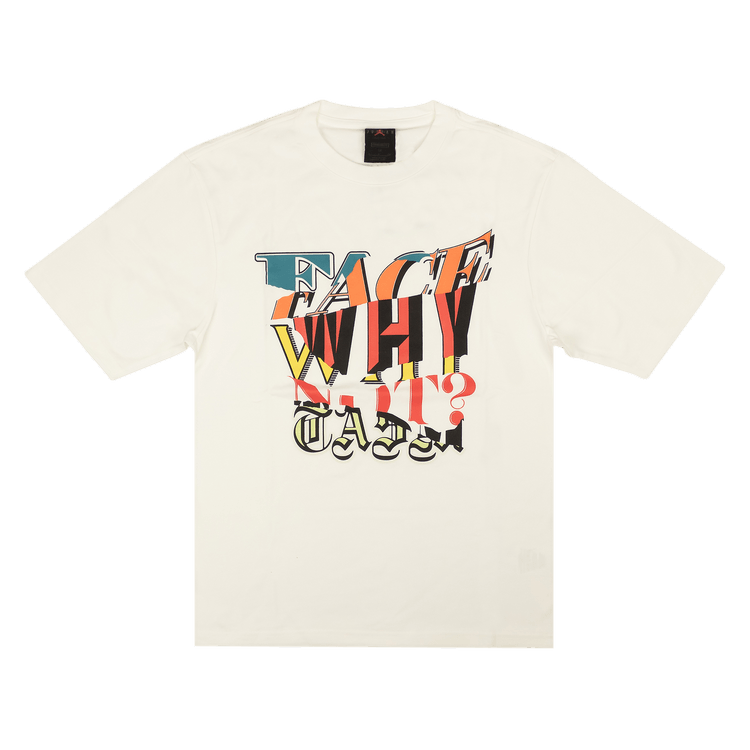 Air Jordan Why Not? x Facetasm Logo Short-Sleeve T-Shirt "White"