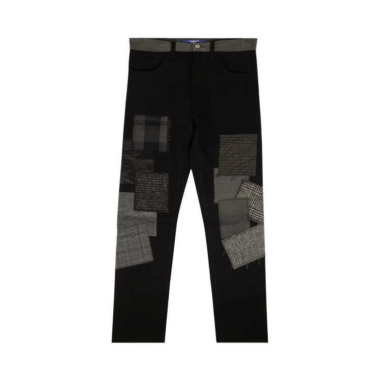 Junya Watanabe Patchwork Detail Pants "Grey"